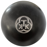 petanque ball KTK Adventure Stainless Black in Stainless steel - hardness Semi-soft
