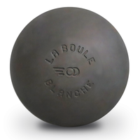 petanque ball La Boule Blanche Carbon Steel in Carbon steel - hardness Soft