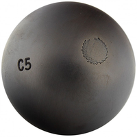 petanque ball La Boule Bleue Prestige Collector Carbon 111 in Carbon steel - hardness Soft