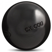 petanque ball La Boule Noire CX COU in Carbon steel - hardness Semi-soft