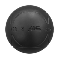petanque ball MS-Pétanque STRA Steel with stripes in Carbon steel - hardness Soft