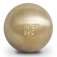 petanque ball Unibloc ETR Gold in Bronze - hardness Soft