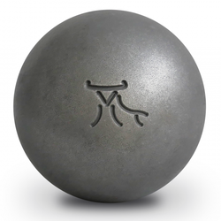 petanque ball Toro Petank Stainless without pattern in Stainless steel - hardness Semi-soft