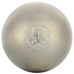 petanque ball KTK Adventure Stainless in Stainless steel - hardness Semi-soft