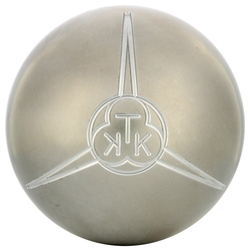 petanque ball KTK Orezza Stainless in Stainless steel - hardness Semi-soft