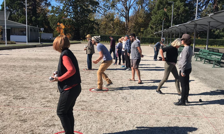 court photo of the club Christchurch Petanque Club located in Christchurch - New Zealand