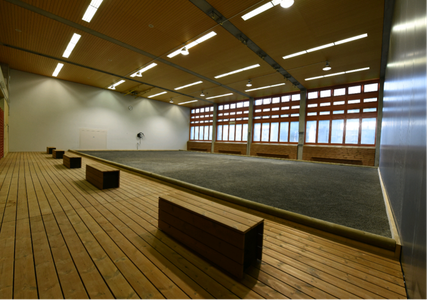 Petanque court of the club Boule Club Belp - Belp - Switzerland