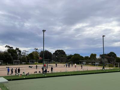 Petanque court of the club St Kilda Pétanque Club - Melbourne - Australia