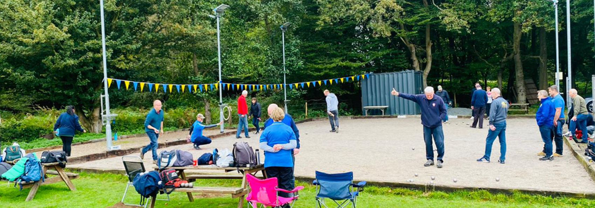 Petanque court of the club Towers Petanque Club - Brentwood - United Kingdom