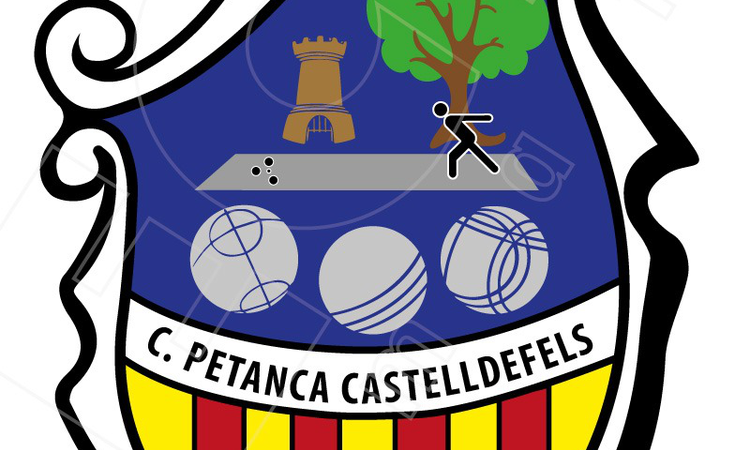 Logo petanque club Club Petanca Castelldefels located in Barcelona in the country Spain