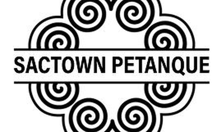 Logo petanque club Sactown Petanque located in Sacramento in the country United States