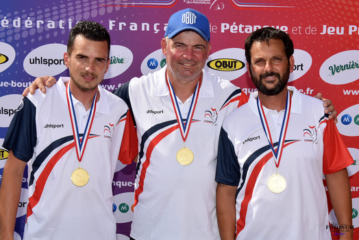 Petanque news - French Petanque Championship in Men's Triplet 2023 - France