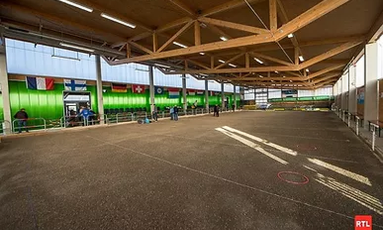 court photo of the club Bullemettien Vu Schieren Petanque Club located in Schieren - Luxembourg