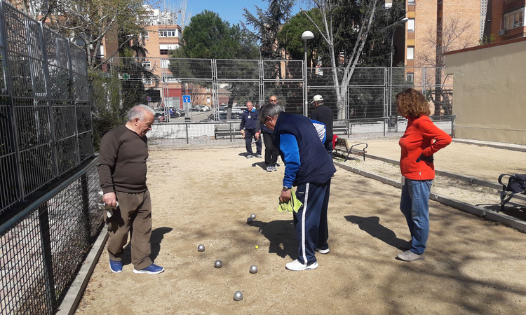 court photo of the club Club de Petanca Esperanza Canillas located in Madrid - Spain