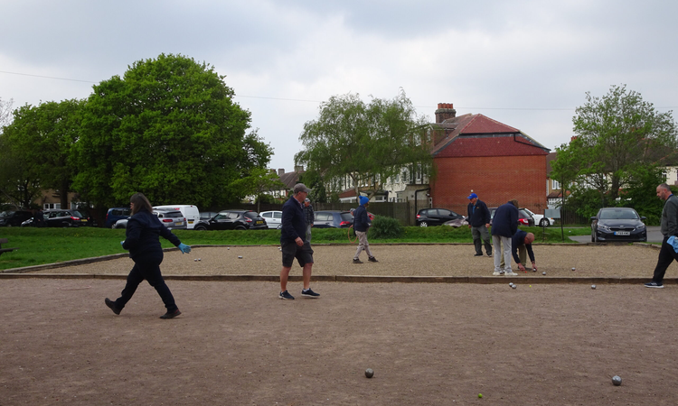 court photo of the club Croydon Petanque located in Croydon - United Kingdom