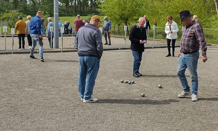 court photo of the club Jeu de Boules association USV Rotterdam located in Rotterdam - Netherlands