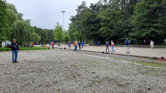 Petanque court of the club Petanque Club De Gooiers - Hilversum - Netherlands