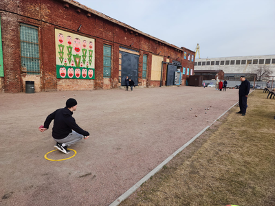 Petanque court of the club St. Petersburg petanque club - Saint Petersburg - Russia